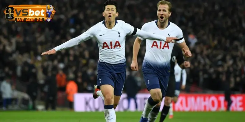 Hình ảnh nổi bật của Vsbet đồng hành cùng câu lạc bộ Tottenham Hostpur mùa giải 2026-2027