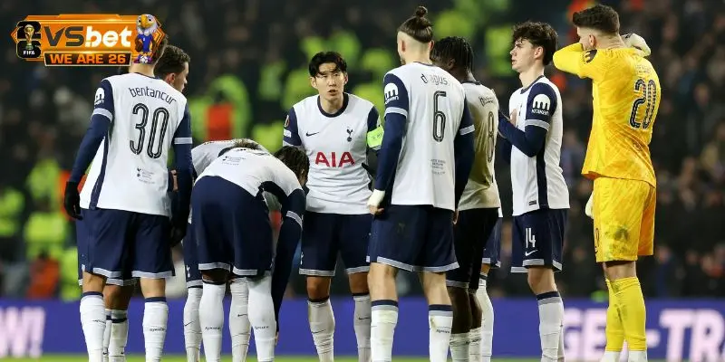 Hình ảnh nổi bật của Vsbet tài trợ câu lạc bộ Tottenham Hostpur